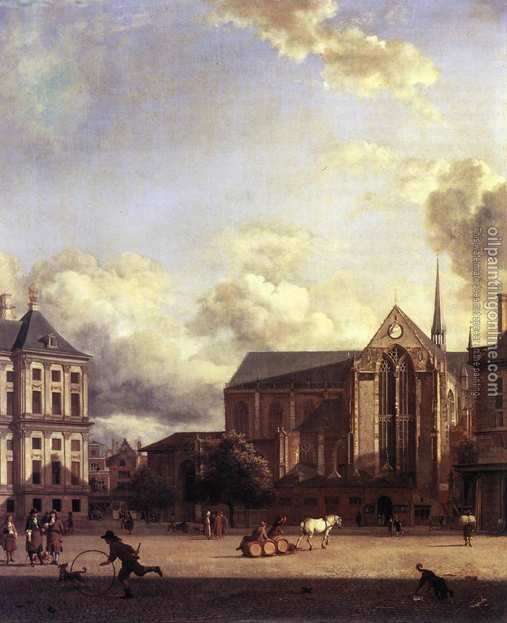 Heyden, Jan van der - Dam Square, Amsterdam